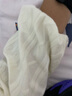 家樂(lè )芬睡裙女士睡衣春秋季秋款純棉長(cháng)袖長(cháng)款連衣裙子夏款薄款套裝 A811220淡米白（95%棉5%氨綸） L 適合160-165cm體重100-120斤 曬單實(shí)拍圖