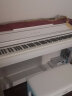 雅马哈电钢琴CLP725/735/745高端进口88键重锤电子钢琴成人儿童初学家用 CLP-735WH白色官方标配+原装琴凳 实拍图