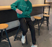 花花公子褲子男款男士休閑潮流牛仔褲束腳男褲夏款薄款冰絲新款闊腿工裝褲 黑色 常規(guī) XL 適合136-150斤 適合136-150斤 曬單實(shí)拍圖