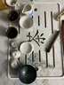 億殼 輕奢茶桌椅現代簡(jiǎn)約家用客廳陽(yáng)臺辦公室泡茶巖板功夫茶幾茶臺一體 1.3米茶桌（潘多拉）+1主椅+2圓凳 整裝 曬單實(shí)拍圖