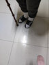 hawit胖腳寬腳特大號拖鞋男士加肥加大碼涼拖特大碼拖鞋外穿踩屎感戶外 黑色 46-47【正碼】 曬單實(shí)拍圖