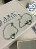 艾芙洛S925銀手鏈莫比烏斯雙環(huán)情侶手鏈七夕情人節生日禮物送女友男友 永恒愛(ài)手鏈女款+證書(shū)+精致禮盒 曬單實(shí)拍圖