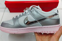 耐克（NIKE）女鞋 dunk low 春季新款低幫耐磨復(fù)古板鞋運(yùn)動鞋休閑鞋子 HM3698-006 36.5 曬單實(shí)拍圖
