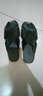 帝力康拖鞋男夏季大碼真皮男士涼拖鞋按摩軟底防滑沙灘鞋包頭牛皮半拖鞋 黑色（牛頭真皮） 40（標準碼） 曬單實(shí)拍圖