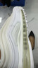 耐克NIKE休閑鞋女經(jīng)典氣墊AIR MAX 97運(yùn)動(dòng)鞋DH8016-100白37.5 曬單實(shí)拍圖