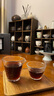 karphome津輕鳴門初雪玻璃杯日本錘紋茶杯水杯清酒杯威士忌酒杯烈酒杯 初雪小杯180ML（單只裝） 曬單實拍圖