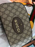 古馳（GUCCI）包包男女同款 復古虎頭單肩斜挎相機包男女 送男友女友生日禮物 帆布 虎頭相機包 曬單實(shí)拍圖