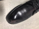 蜘蛛王男鞋 布洛克皮鞋男商務(wù)正裝英倫西裝高級感休閑結(jié)婚新郎鞋750503 棕色 41 (255mm) 曬單實(shí)拍圖