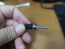 線(xiàn)尊 碳纖鍍銠4.4mm平衡耳機插頭索尼WM1A/1Z五級純銅鍍金5級升級線(xiàn)DIY維修焊接音頻頭S7 4.4碳纖鍍銠插頭 (4mm尾孔，1個(gè)) 曬單實(shí)拍圖