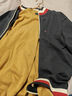 TOMMY HILFIGER【立領(lǐng)開衫】秋冬男女休閑通勤半高領(lǐng)撞色鑲邊針織外套JA828 藏青色FAP XL （推薦：165-180斤） 曬單實(shí)拍圖