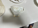 瑞棖輕奢咖啡杯骨瓷套裝中式陶瓷下午茶杯高顏值女士攪拌杯子金邊水杯 2杯2碟2勺送杯架普通裝 曬單實(shí)拍圖