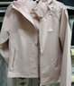 匹克（PEAK）馭水科技丨梭織風(fēng)衣女新款寬松防水運動外套女運動服連帽夾克 紅粉 L 曬單實拍圖