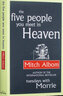 英文原版 天堂里遇見的五個人 The Five People You Meet In Heaven 曬單實(shí)拍圖