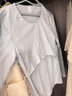 貓人純棉哺乳上衣春秋冬款孕婦睡衣打底衫嬰兒棉喂奶秋衣月子服保暖衣 抹茶綠【100%純棉】 2XL (建議140-180斤) 曬單實拍圖