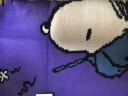 唐狮（TonLion）[史努比]2021秋冬毛衣女设计感小众日系慵懒宽松套头线衫626420043009 紫色 S 实拍图