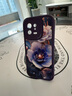 屹川（YICHUAN）適用蘋(píng)果11/pro/max手機(jī)殼 iPhone全包防摔ins風(fēng)新款輕著創(chuàng)意硅膠皮紋軟殼泊金蓮花女款 【暗紫色】紫蕊含香-贈(zèng)保護(hù)膜+掛繩 蘋(píng)果11 曬單實(shí)拍圖