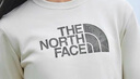 The North Face北面針織衛(wèi)衣女戶(hù)外休閑印花套頭衫8ASU 米白色/QLI L 曬單實(shí)拍圖