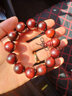 夢(mèng)逸紫檀木料 紫檀木料原木料 犀牛角紫檀小葉紫檀木手串紫檀加工木料 成品手工打磨玻璃底1.8-13顆 曬單實(shí)拍圖