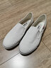 回力經(jīng)典款帆布鞋一腳蹬套腳懶人鞋純色舒適男女情侶鞋工作鞋 J-3白色 44 尺碼標準 曬單實(shí)拍圖