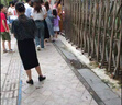 太平鳥女裝半身裙冬季拼色韓版時尚休閑優(yōu)雅針織長裙 黑色 M 曬單實拍圖