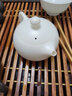 陶藝公社 茶壺 羊脂玉瓷功夫茶具家用辦公輕奢高端手工泡茶器西施壺單壺 西施壺-170ml 曬單實(shí)拍圖