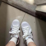ZCVRR貝殼頭板鞋女2025秋新款學(xué)生百搭厚底小白鞋輕便透氣休閑運(yùn)動(dòng)鞋 酒紅色 37 (235mm) 曬單實(shí)拍圖