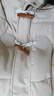 妙奕嘉棉服女2024新款秋冬季女裝外套棉衣棉襖羽絨棉服女士短款高級時尚 牛角扣設計毛絨領卡其色棉服 XL 【建議105-120斤】 曬單實拍圖