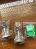 致諾 不銹鋼管法蘭座 衣柜掛衣桿托 側(cè)裝衣柜掛衣托毛巾?xiàng)U吊座固定配件衣柜掛衣桿托 衣桿底座圓管托 304材料帶裝飾蓋 19規(guī)格全通 曬單實(shí)拍圖