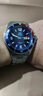 東方雙獅手表男日本全自動機械表水鬼200米防水潛水表男士原裝進口 漸變紅藍圈/機械潛水表/12L 曬單實拍圖
