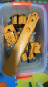 绿之爱六一儿童节磁力变形拼装工程车玩具3-6岁男孩生日礼物磁吸机器人4 大号】200+造型变形合体(34件套) 实拍图