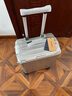 新秀麗（Samsonite）LITE-BOX ALU鋁鎂合金登機箱商務(wù)旅行拉桿箱托運箱質(zhì)感金屬箱CS0 銀色 20寸 曬單實(shí)拍圖