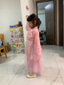 小咕嘟熊漢服女童2022新款春秋季唐裝兒童古裝漢服夏裝兒童中國風(fēng)超仙新款古風(fēng)613歲女童櫻花公主襦裙 粉色裙子+大袖衫+鞋子 120 曬單實(shí)拍圖