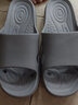JDOV專(zhuān)利防滑拖鞋老年人孕婦男女防水防滑油夏季浴室內洗澡沖涼居家用 淺灰色（專(zhuān)利防滑拖鞋） 39-40 曬單實(shí)拍圖