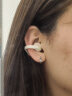 魔声（Monster）Open Ear101蓝牙耳机真无线超长续航久戴不痛开放式半入耳式通话音乐游戏运动跑步男女款 AC600白色 实拍图