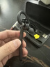 Carrager品牌藍牙耳機單耳無(wú)線(xiàn)藍牙耳機ai降噪單邊掛耳式運動(dòng)耳機超長(cháng)續航智能一拖二高清通話(huà)商務(wù)耳機 黑色（帶接收器） 曬單實(shí)拍圖