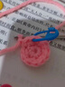 李紳5股牛奶棉毛線手工diy編織圍巾寶寶毛衣鉤針勾拖鞋線團(tuán)花束材料包 01乳白色 曬單實(shí)拍圖