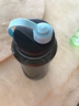 茶花（CHAHUA）塑料大水杯超大容量水杯運動杯便攜戶外水壺防漏水杯 【藍色】帶茶隔-1只 1200ml 曬單實拍圖