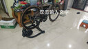 洛克兄弟（ROCKBROS） 自行車騎行臺 公路車山地自行車訓(xùn)練臺室內(nèi)健身訓(xùn)練臺 液阻騎行臺+快拆桿/前輪墊 曬單實拍圖