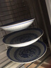 瑾睿茗瓷56頭老式青花玲瓏碗盤勺套裝餐具微波爐適用中國風懷舊碗盤 老式青花玲瓏56頭套裝餐具 曬單實拍圖