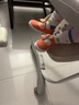 戴維貝拉（DAVE＆BELLA）兒童女童帆布鞋男童布鞋春秋幼兒鞋幼童板鞋秋季一腳蹬小童公主鞋 橘黃 155(鞋內(nèi)長(zhǎng)15.5cm) 曬單實(shí)拍圖
