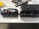 兒童警車(chē)玩具合金仿真日產(chǎn)奇駿拖掛房車(chē)男孩110特警察玩具車(chē)車(chē)模 日產(chǎn)奇駿【特警+房車(chē) 】送2人仔 曬單實(shí)拍圖