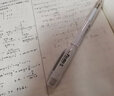 【派通專賣】 日本Pentel派通自動鉛筆AX105彩色簡約日系清新簡約0.5小學(xué)生活動鉛帶橡皮 白藍(lán) 1支 曬單實拍圖