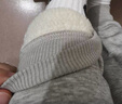 優(yōu)衣庫女裝HEATTECH仿羊羔絨運動(dòng)褲/衛褲束腳保暖褲470135 470135/03灰色 L /160/70A 曬單實(shí)拍圖