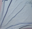 老爷车t恤男士圆领爸爸短袖中老年人衣服条纹夏季套头装实用礼物 送父亲 格纹T242203207蓝色 50 实拍图
