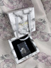 GOLDO JEWELRYS999足銀玉髓郁金香珍珠項鏈純銀感鎖骨鏈情人節(jié)禮物送閨蜜朋友 銀色（珍珠款）+禮盒證書 925銀（品牌推拉禮盒）+證書 曬單實拍圖
