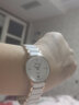 西騰（CITOLE）陶瓷女款手表時(shí)尚簡(jiǎn)約白色防水2025款名表送女友情人節禮物8066 CT8066鋼帶玫白女 曬單實(shí)拍圖