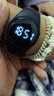 佑爍手表男款學(xué)生可充電男孩初中生專(zhuān)用震動(dòng)鬧鐘小學(xué)生兒童電子表男孩 黑色【長(cháng)效待機】 37mm 曬單實(shí)拍圖
