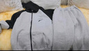 G.DUCKKIDS童裝男童秋裝套裝兒童衣服男大童外套褲子兩件套男孩春秋季運動(dòng)裝 斜杠款灰色【春秋款】 160 尺碼13~14歲【150-160cm】cm 曬單實(shí)拍圖