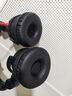 賴(lài)小星 通用耳機套45-110mm頭戴式圓形耳罩網(wǎng)吧網(wǎng)咖耳機罩50 60 70 80 90 100mm游戲耳機替換海綿套配件 黑色光皮耳機套一對裝【7cm】 曬單實(shí)拍圖