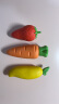 橡皮擦无屑干净无痕 水果创意造型文具学生文具儿童幼儿园小学生学习用品 2萝卜+2芒果+2草莓 实拍图
